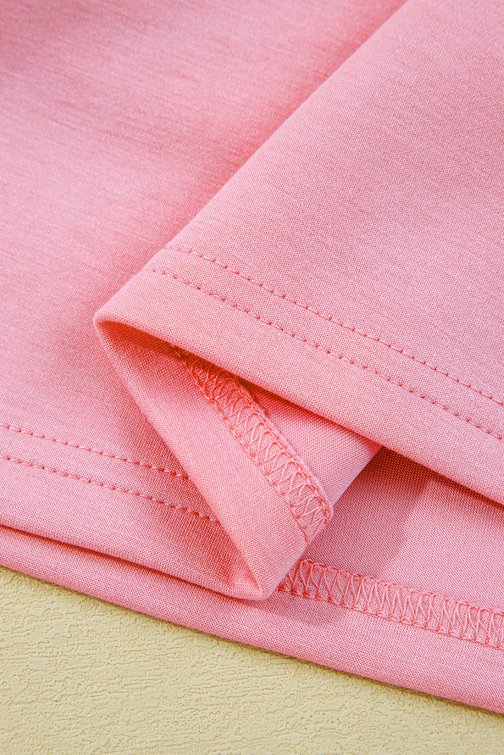 Pink Half Zip Sporty Pullover Mini Skort 2pcs Outfit