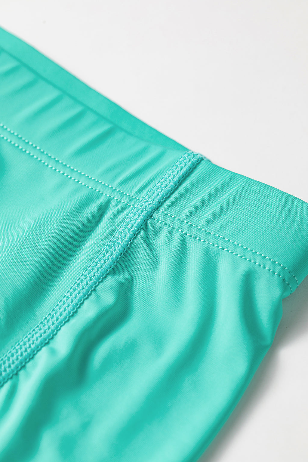 Sea Green Solid Color Tunic Tank Dress Athletic Shorts Two Piece Set