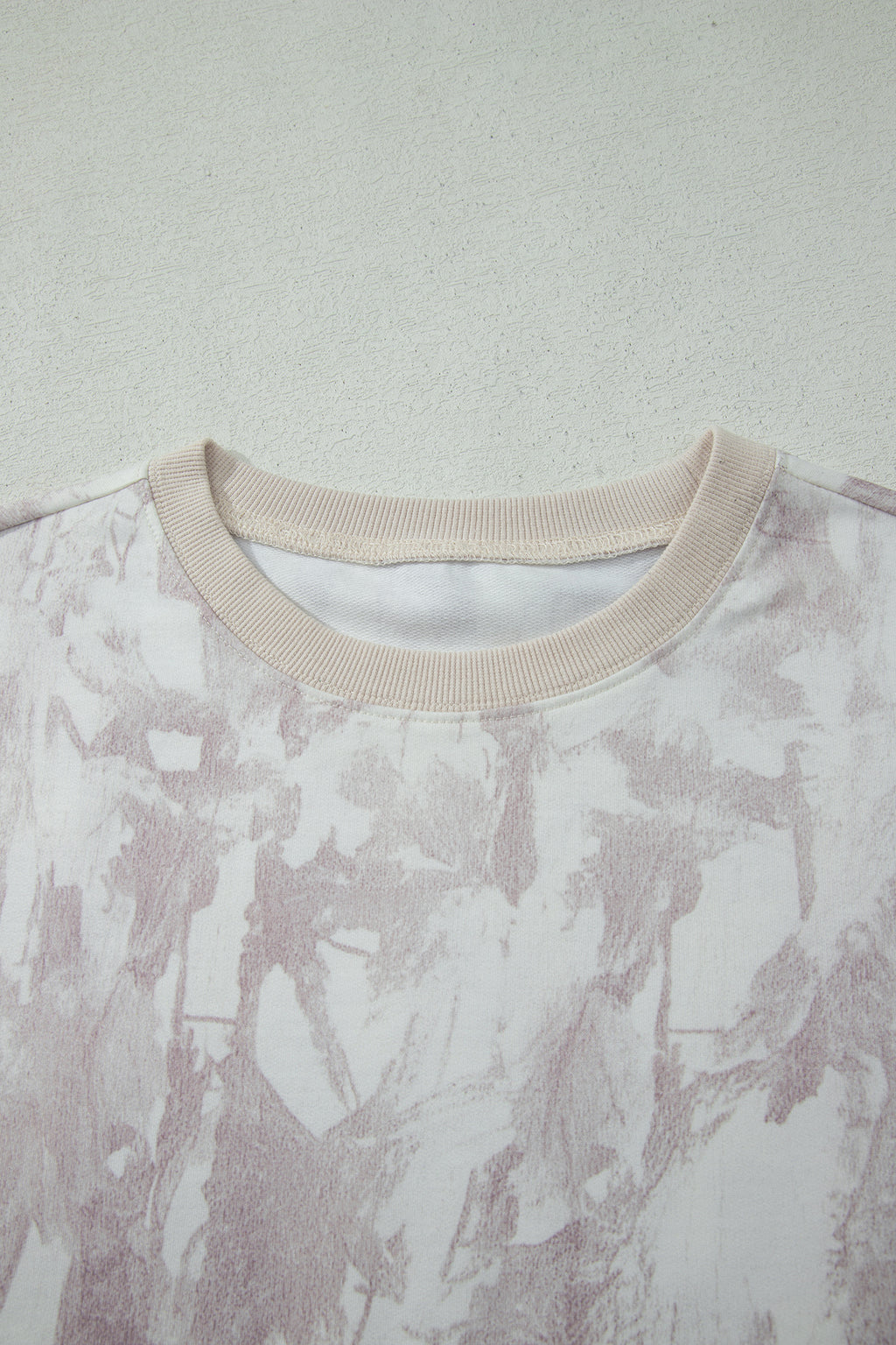 Gray Woodland Camo Print Raw Edge Cropped Top 2pcs Skort Set
