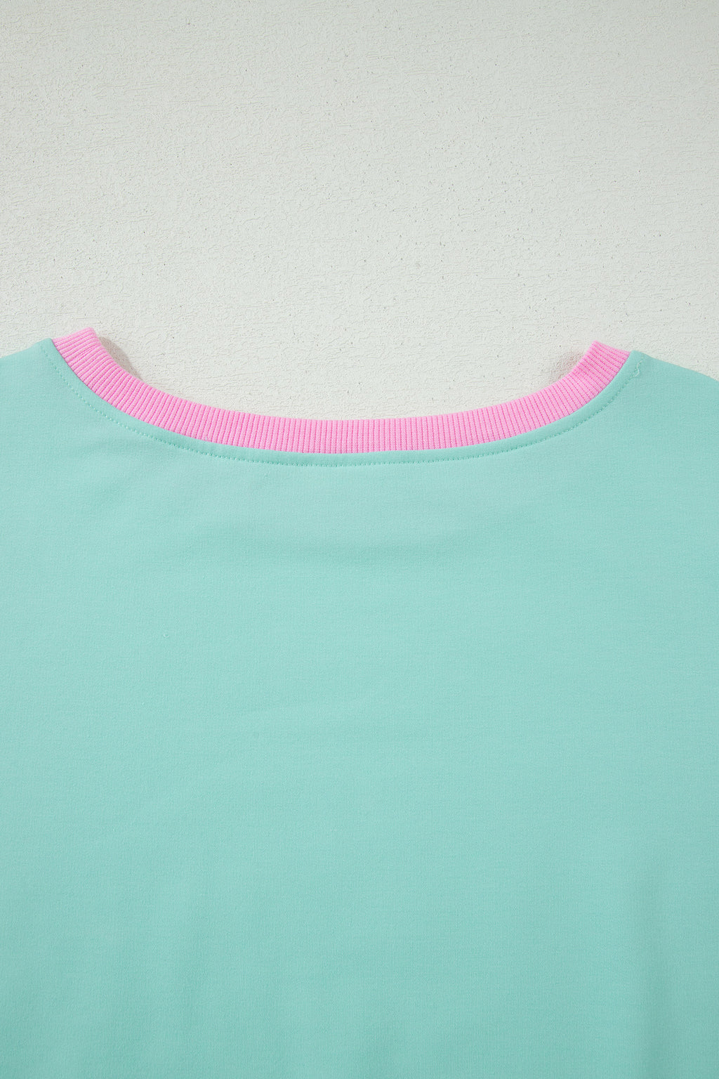 Moonlight Jade Colorblock Edge Drop Shoulder T Shirt and Skort 2Pcs Set