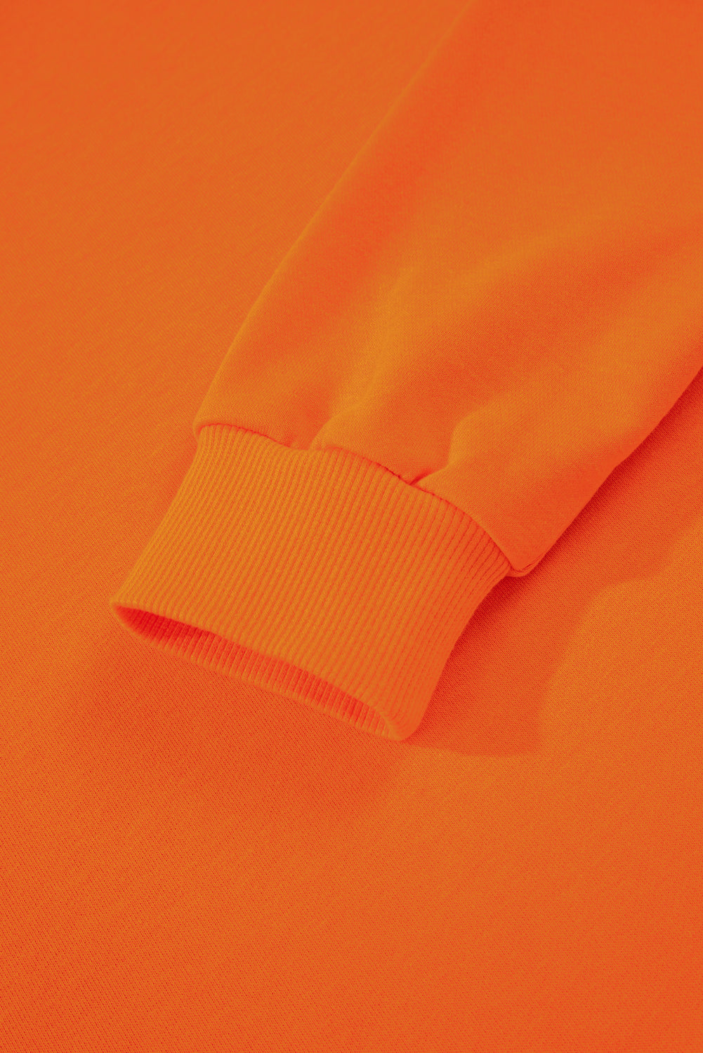 Orange Varsity Stripe Detail Drop Shoulder Pullover Mini Skort Set