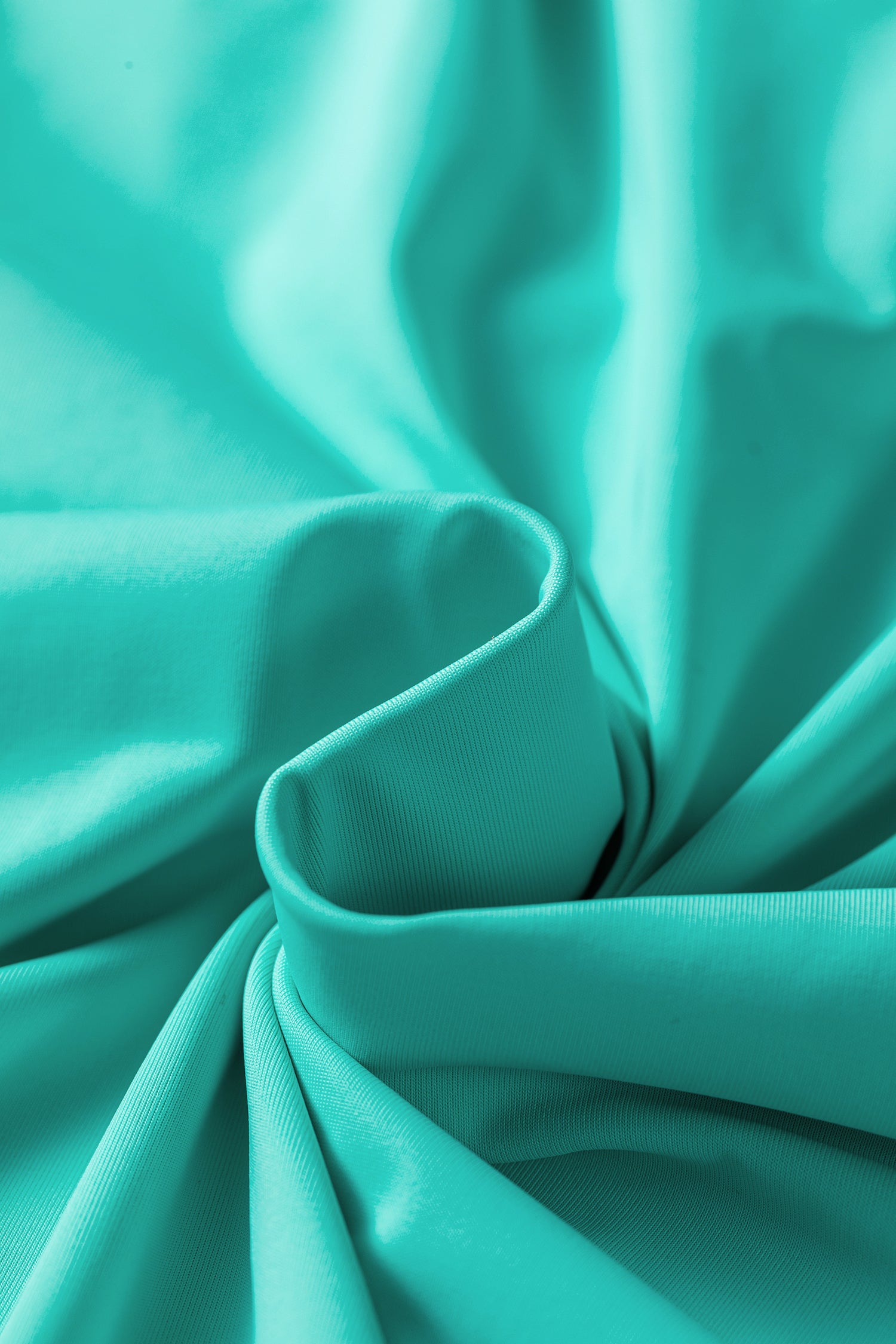 Sea Green Solid Color Tunic Tank Dress Athletic Shorts Two Piece Set