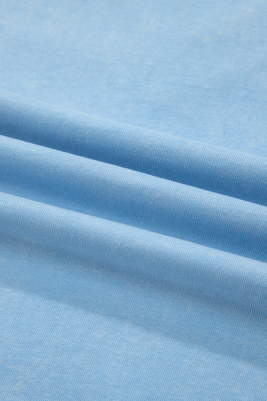 Beau Blue Mineral Wash V Neck Tee Matching Skort Set