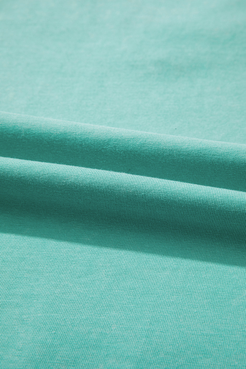 Mint Green Mineral Wash V Neck Tee Matching Skort Set