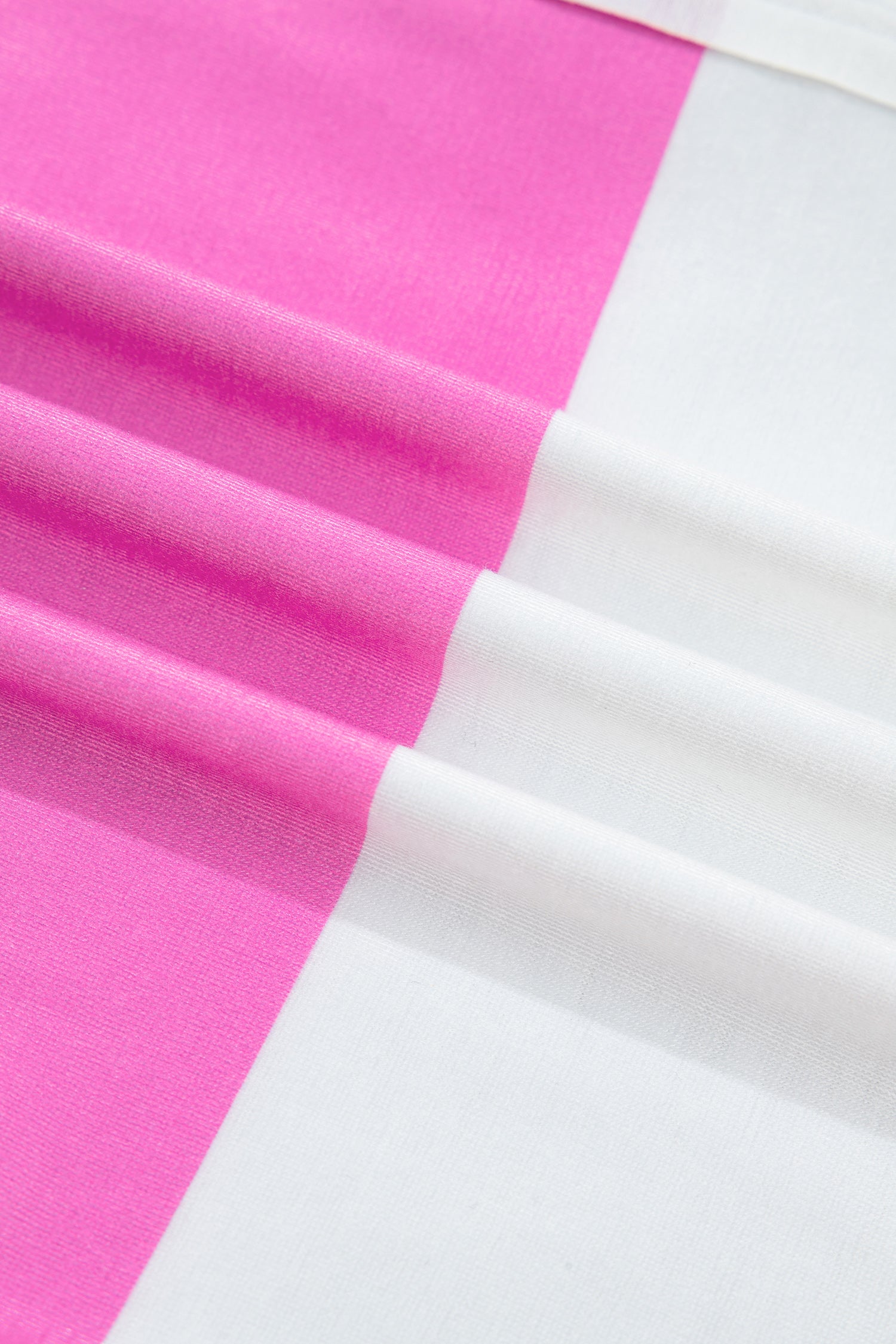 Rose Stripe Colorblock Trim Polo Tee Drawstring Mini Skort 2pcs Set