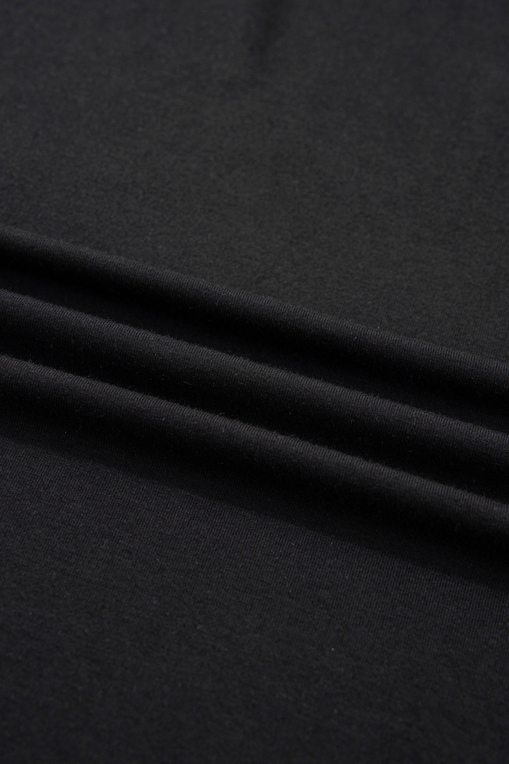 Black Solid Color Oversize Tee Tie Wrap Mini Skort 2pcs Set