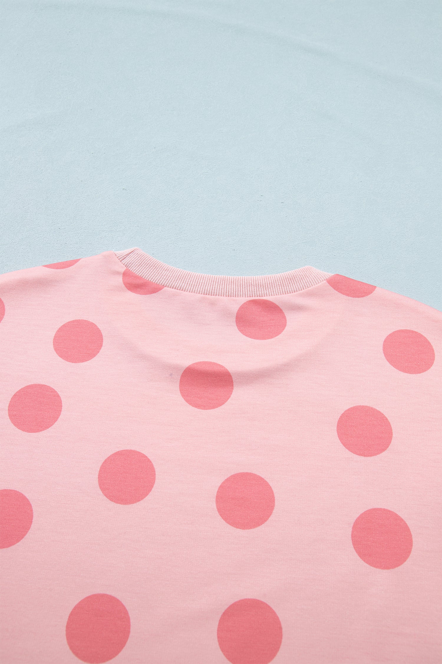 Pink Polka Dot Short Sleeve Top Casual Skort 2pcs Outfit